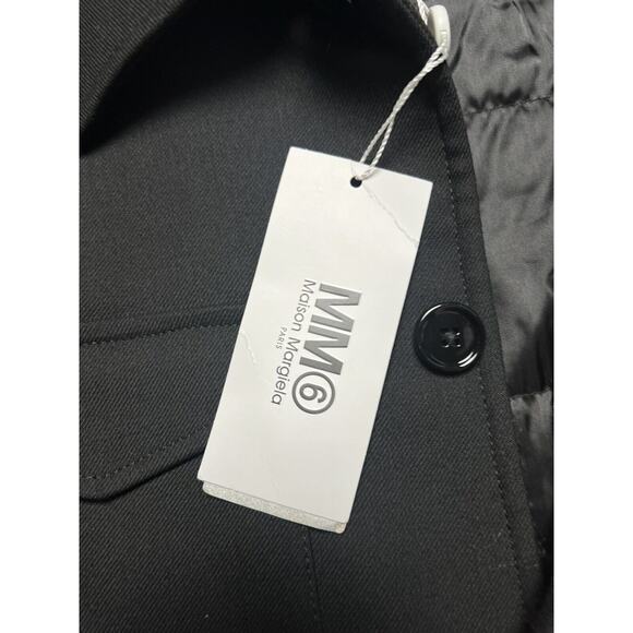 MAISON MARGIELA MM6 KIDS Teen Unisex Chore Coat Jacket Wool 14A €320 MSRP NWT - Picture 7 of 13